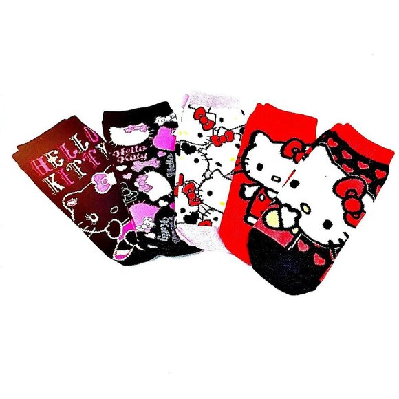Sanrio Accessories - Sanrio Women's Socks Set of 5 short ankle socks